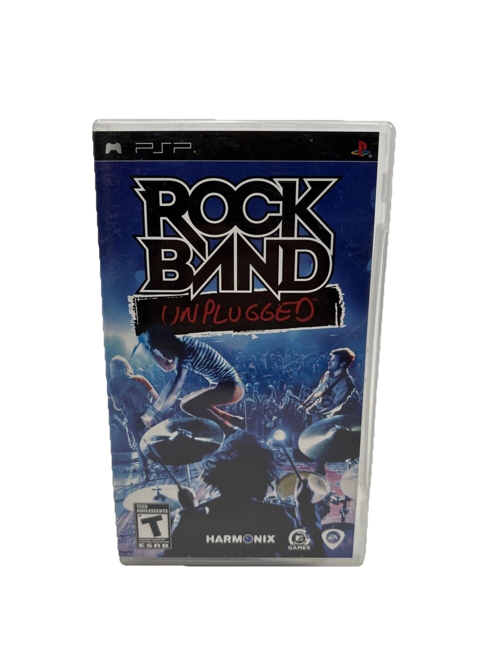 Rock Band Unplugged Sony PSP PlayStation Portable Tested CIB Complete